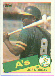 1985 Topps Baseball Cards      352     Joe Morgan